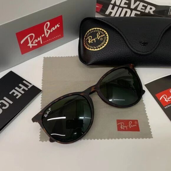Ray-Ban 4171 Polarized Tortoiseshell 54mm - Picture 1 of 6